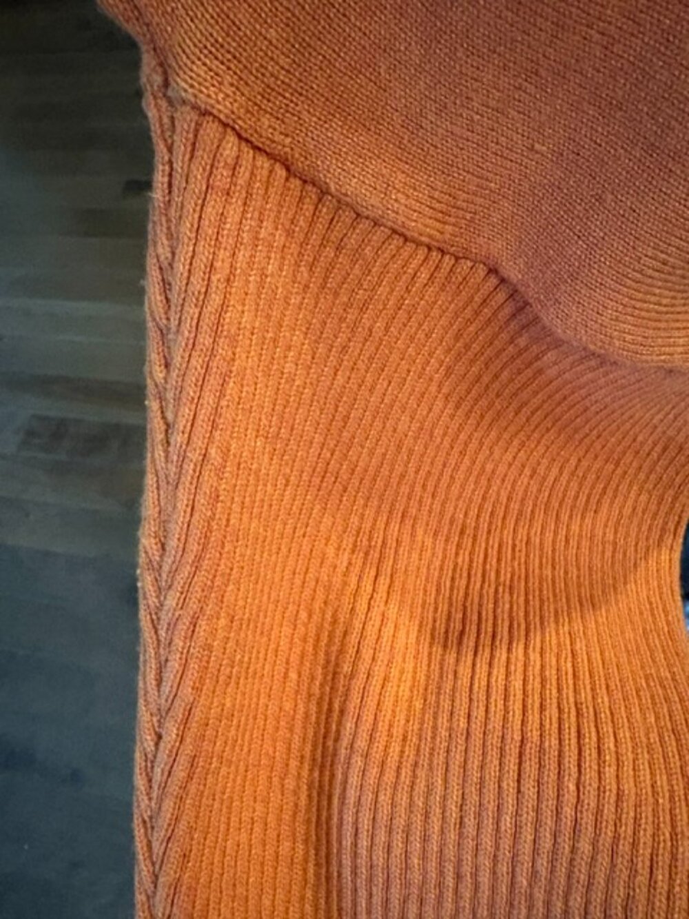 Fall Orange Sweater - Picture 5 of 5